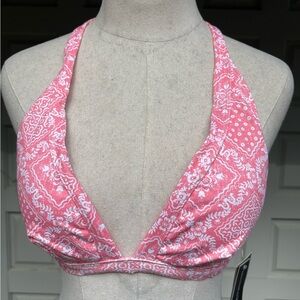 Reyn Spooner Pink Halter Bra